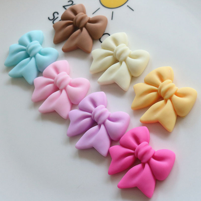 10PCS 30*29mm Bowknot Resin De - Embellishment Glue Craft incelemesi ve fiyatı