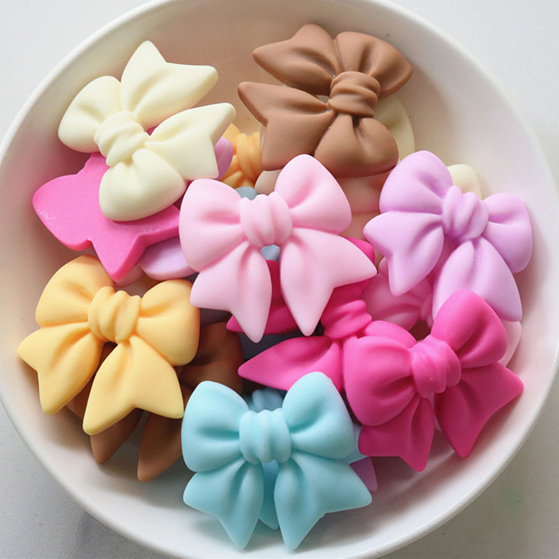10PCS 30*29mm Bowknot Resin De - Embellishment Glue Craft incelemesi ve fiyatı