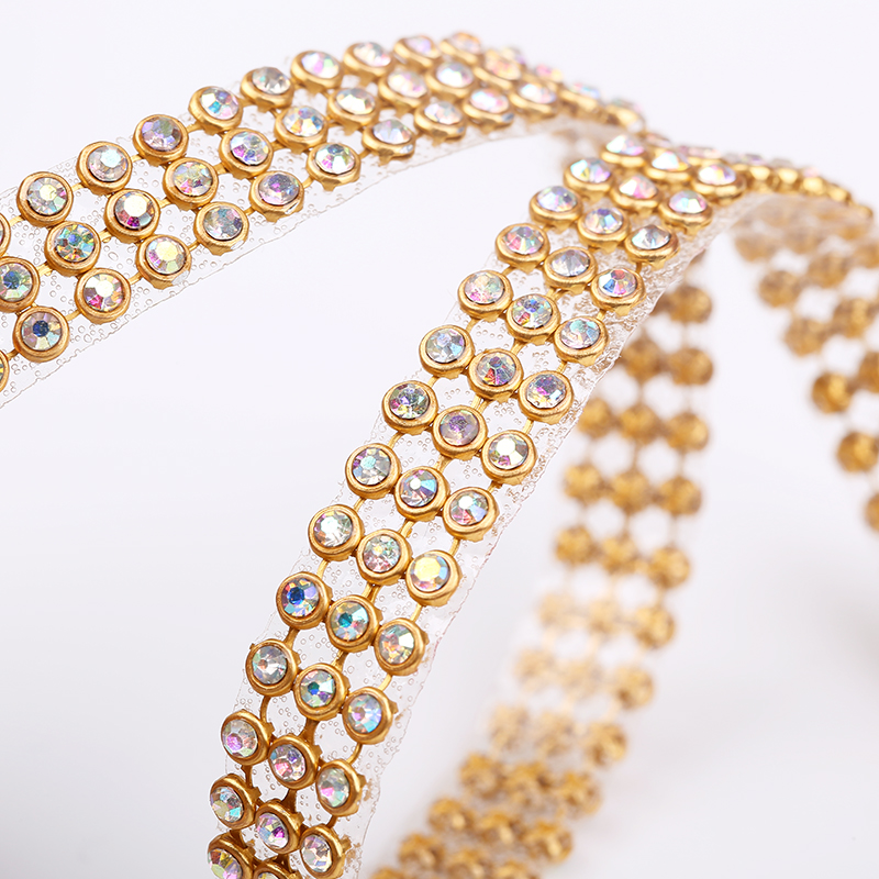 10rows Clear Crystal AB Rhines - Hotfix Rhinestone Sheet incelemesi ve fiyatı