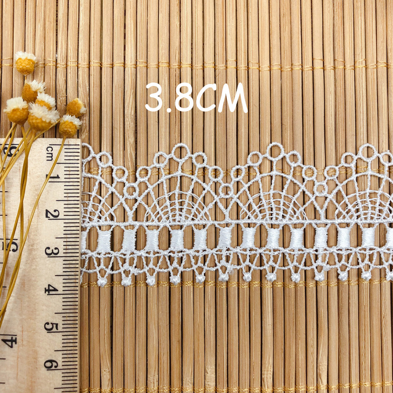 Hollow Embroidery Clavicle Cha - Lace Ribbon Trim incelemesi ve fiyatı