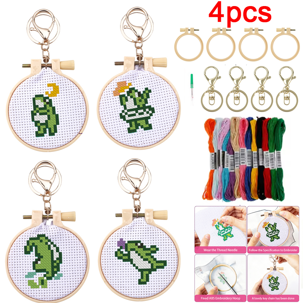4pcs Embroidery Starter Kit DI - Embroidery Craft incelemesi ve fiyatı