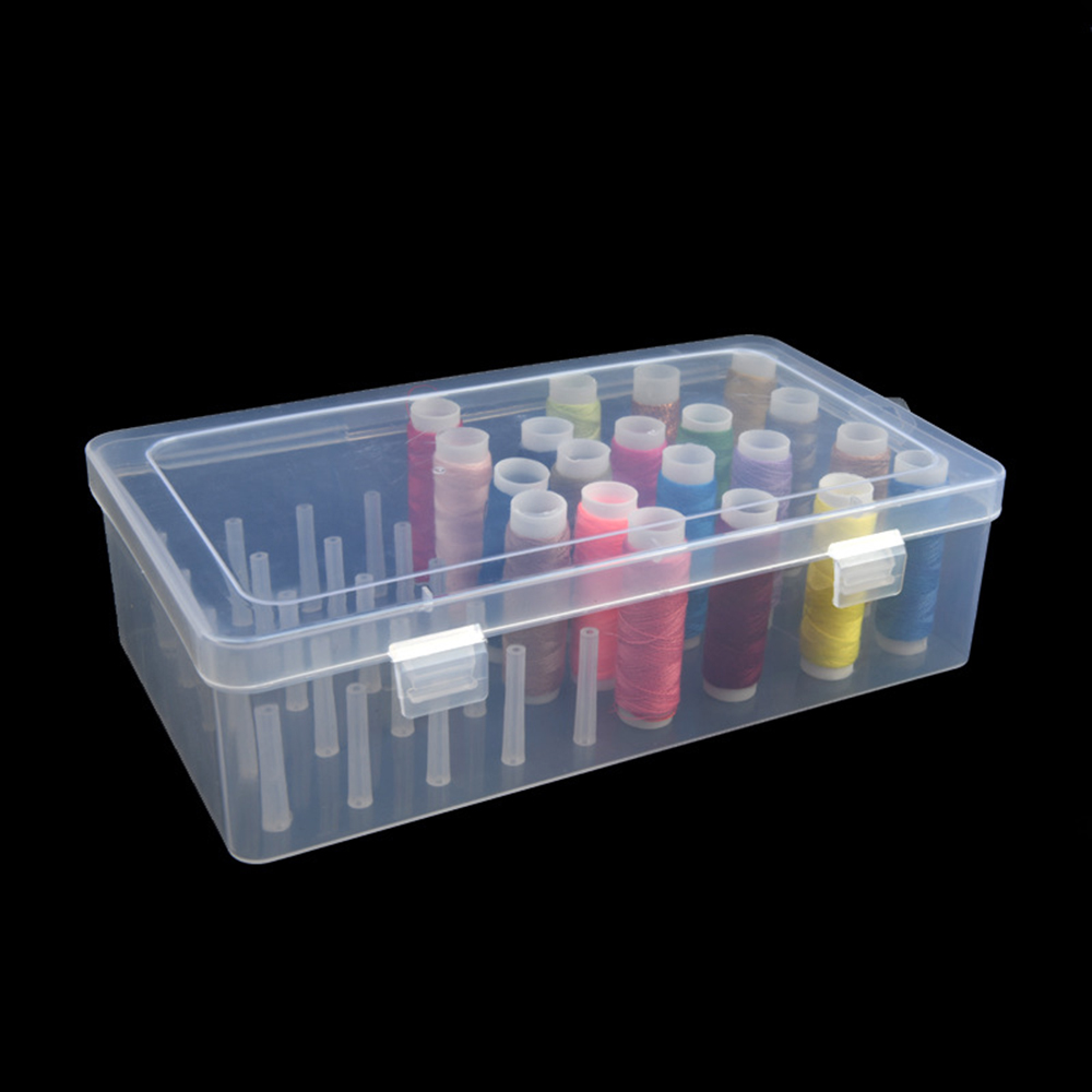 New Sewing Thread Box 42 Piece - Craft Embellishment Storage incelemesi ve fiyatı