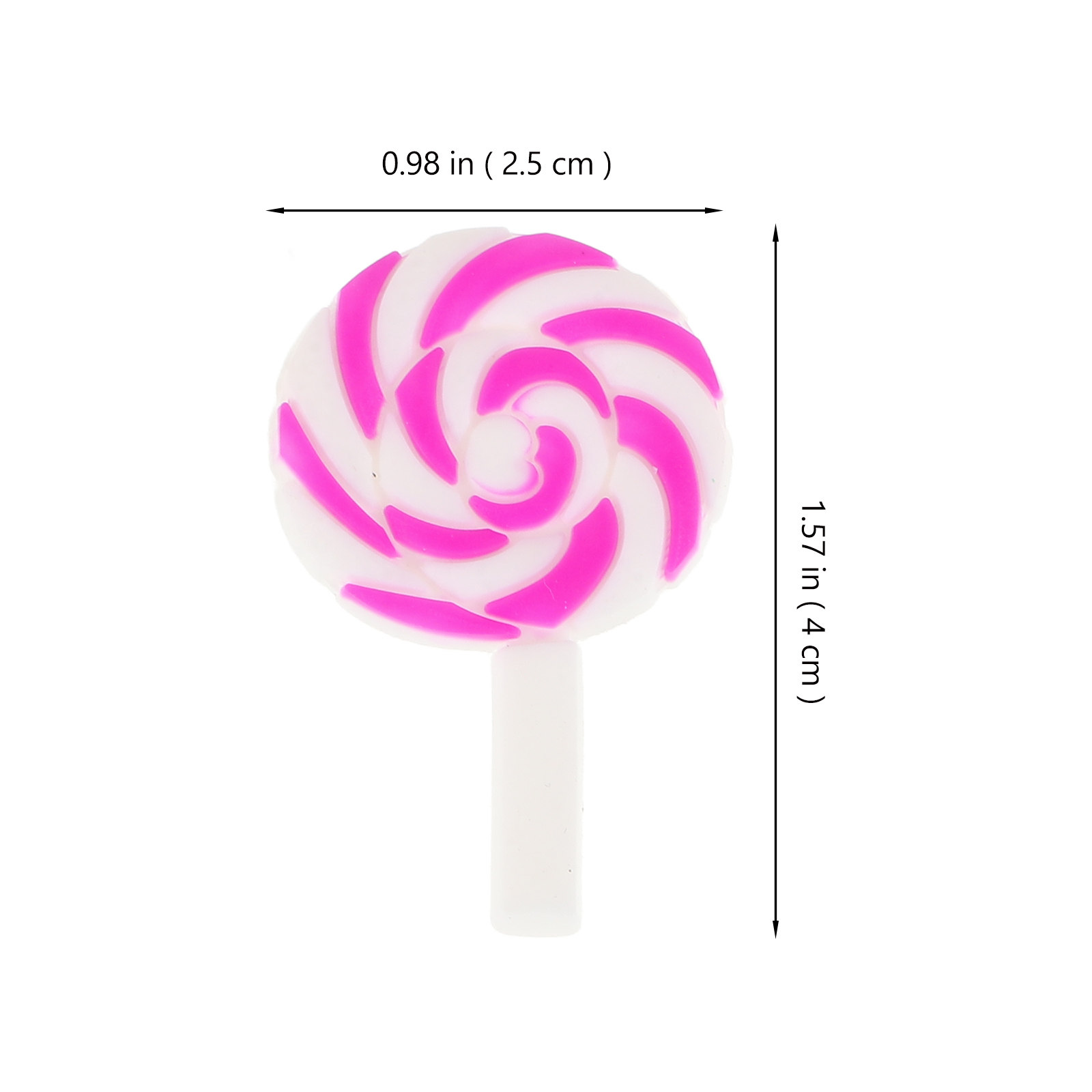 36Pcs Vibrant Rainbow Lollipop - Craft Embellishment incelemesi ve fiyatı