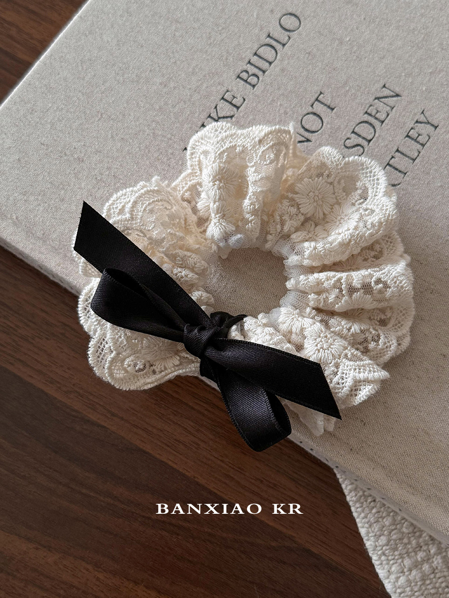 French retro double layered bo - Lace Ribbon Trim incelemesi ve fiyatı