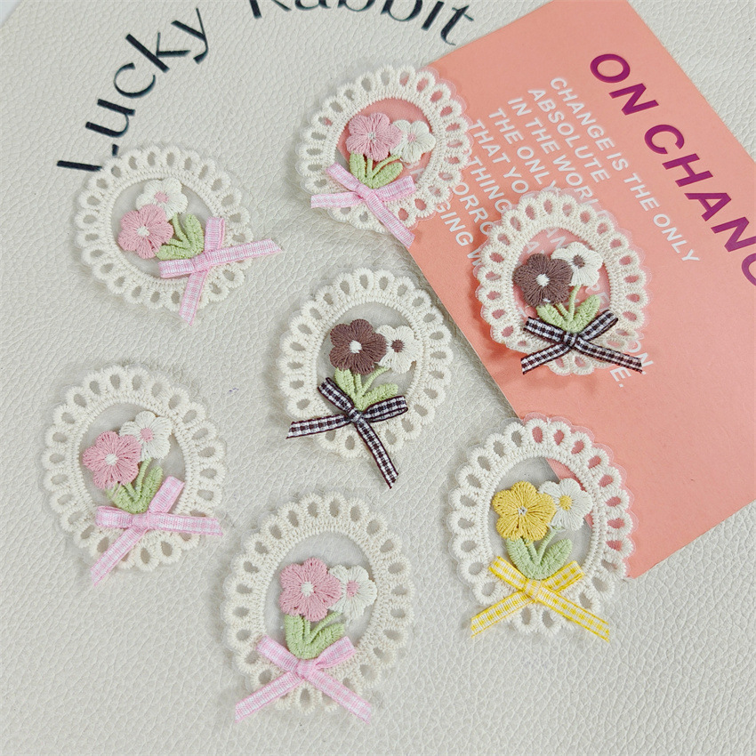 10PCS New Spring Summer Fresh  - Applique Patch Flower incelemesi ve fiyatı