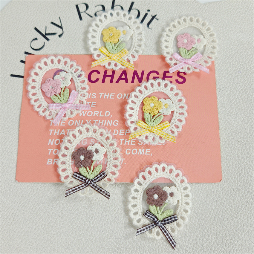 10PCS New Spring Summer Fresh  - Applique Patch Flower incelemesi ve fiyatı