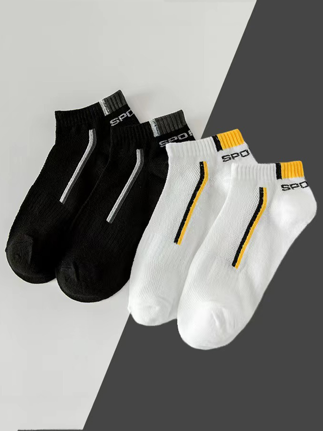 5/10/40Pair Men's Anti-Slip An - Embellish Knit incelemesi ve fiyatı