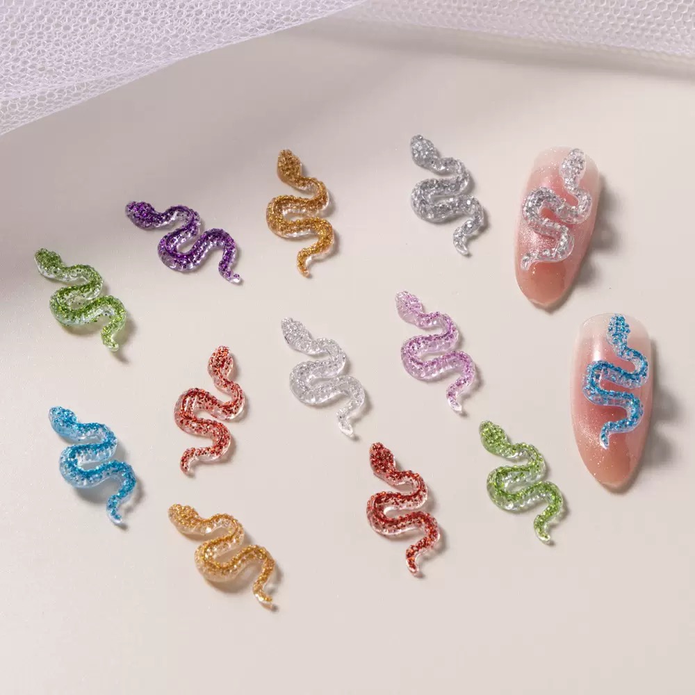 Tiny Shimmer Cartoon Snake Res - Embellishment Glue Craft incelemesi ve fiyatı