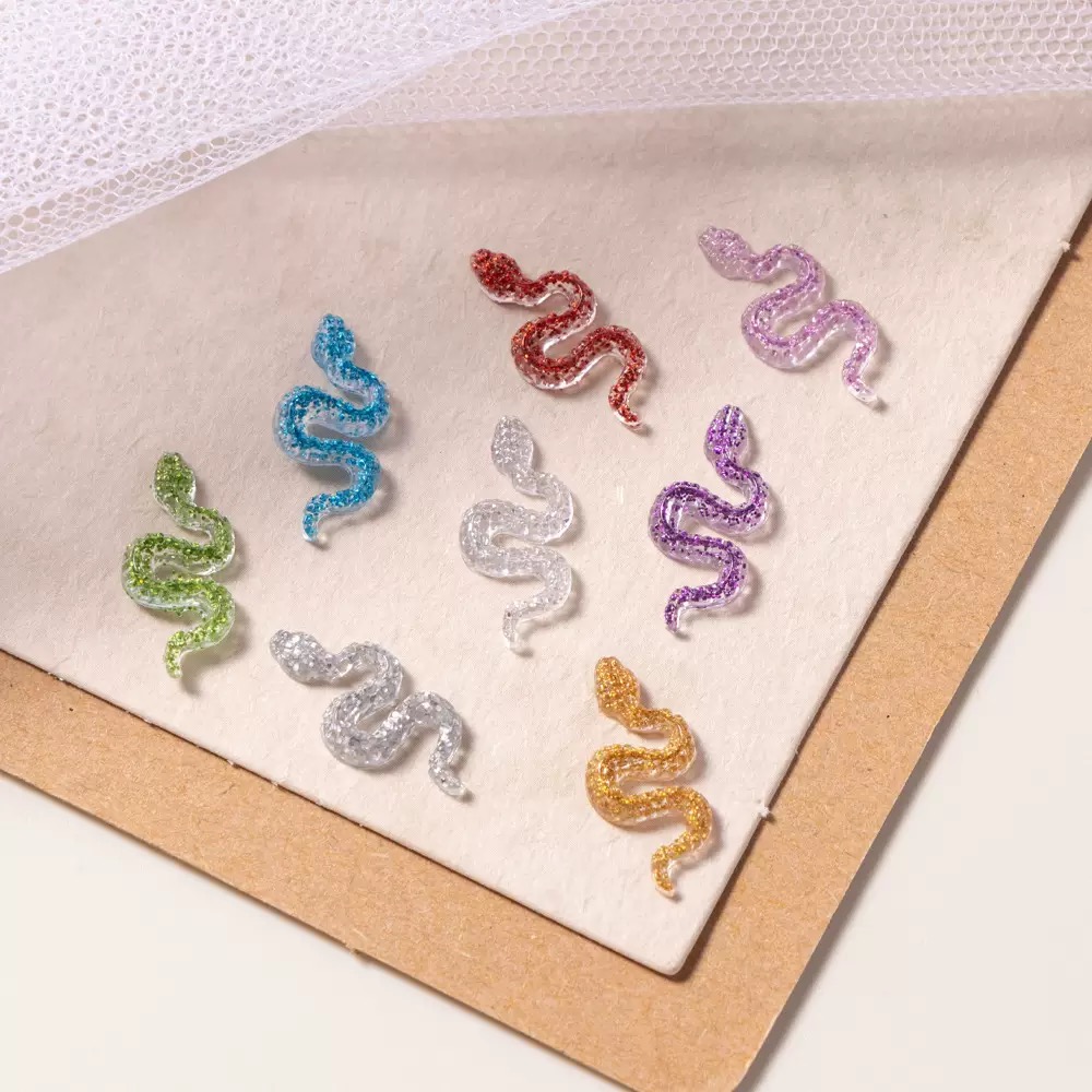 Tiny Shimmer Cartoon Snake Res - Embellishment Glue Craft incelemesi ve fiyatı
