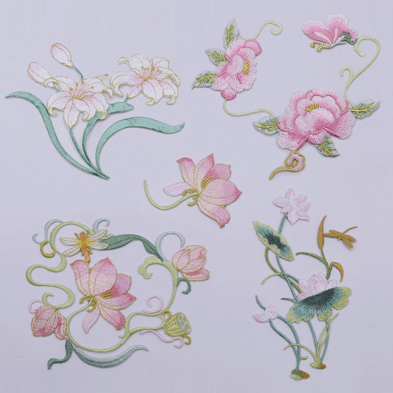1Pcs DIY Clothes Crafts Embroi - Applique Patch Flower incelemesi ve fiyatı