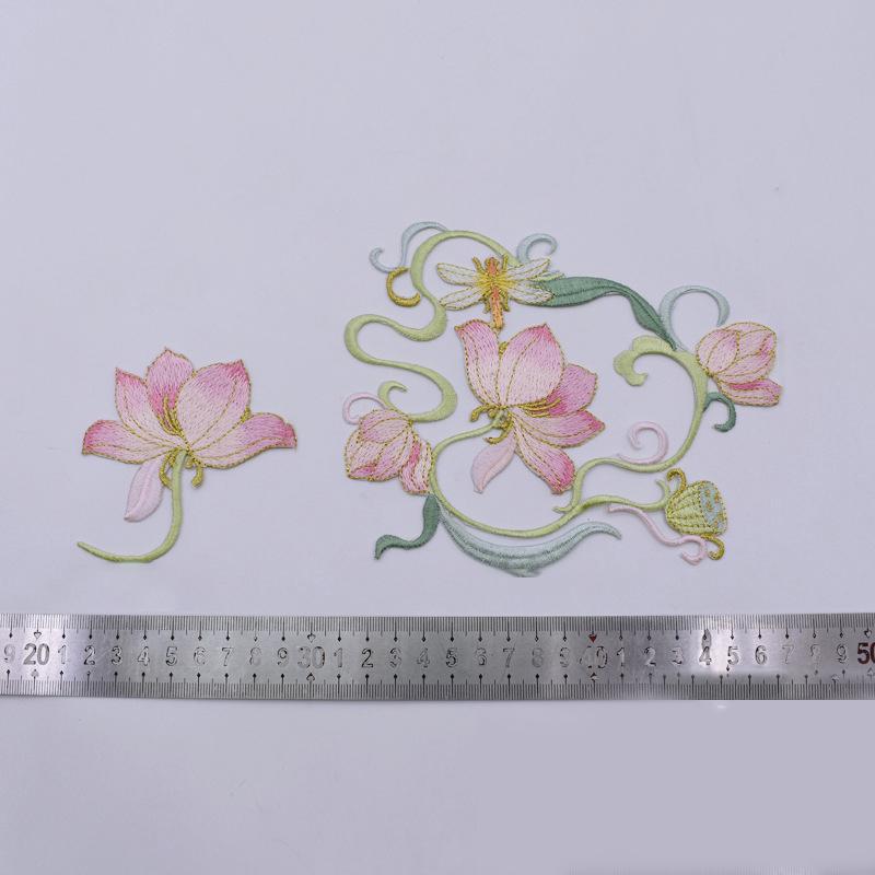 1Pcs DIY Clothes Crafts Embroi - Applique Patch Flower incelemesi ve fiyatı