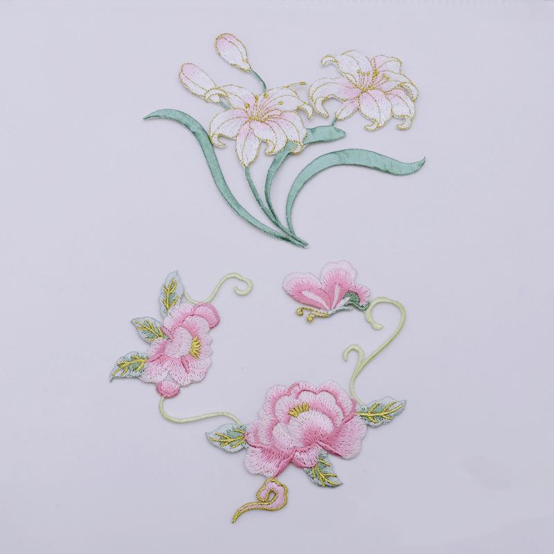 1Pcs DIY Clothes Crafts Embroi - Applique Patch Flower incelemesi ve fiyatı