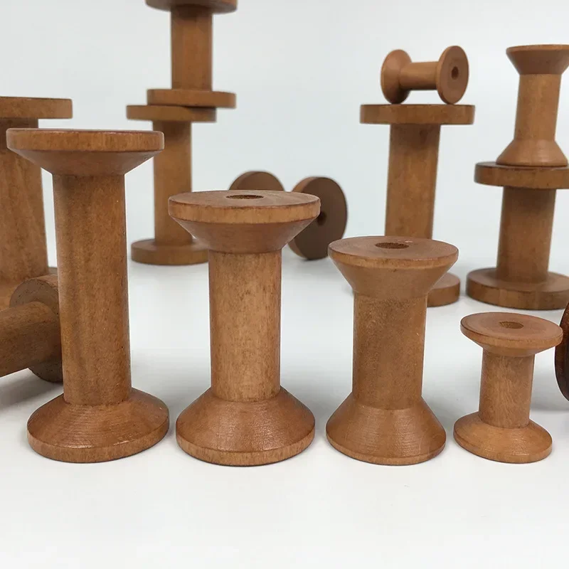 Vintage Wooden Spools DIY Reel - Organza Ribbon Spool incelemesi ve fiyatı
