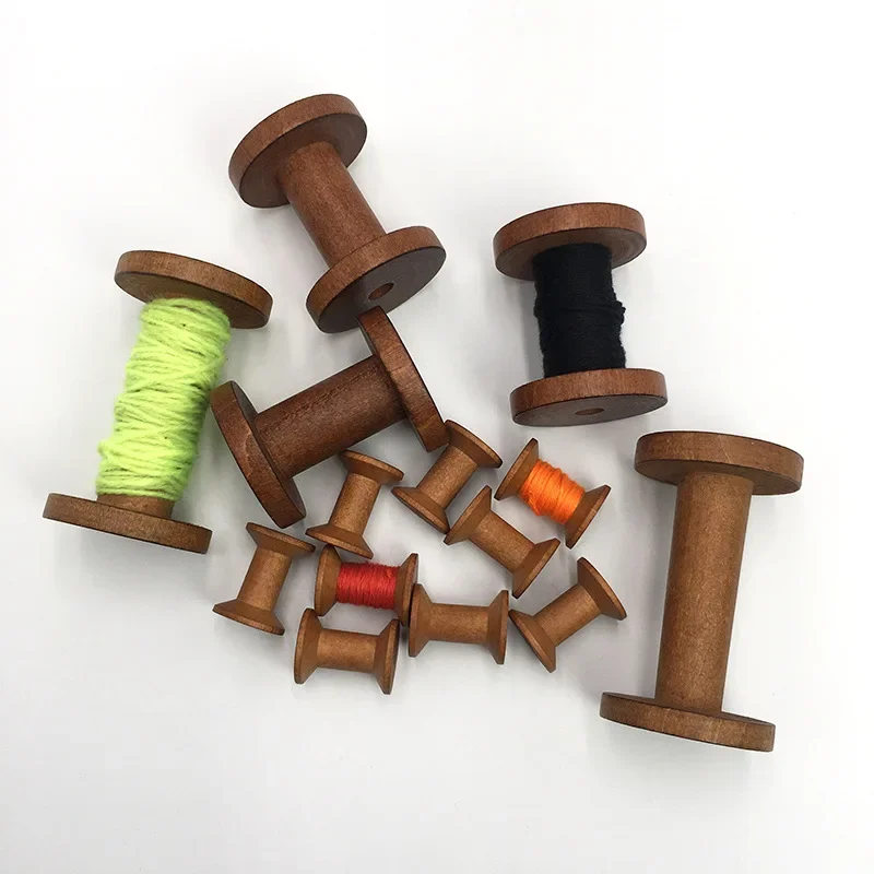 Vintage Wooden Spools DIY Reel - Organza Ribbon Spool incelemesi ve fiyatı