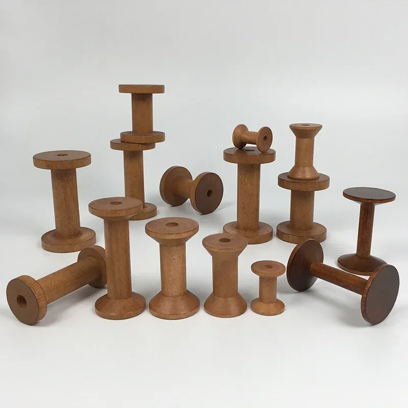 Vintage Wooden Spools DIY Reel - Organza Ribbon Spool incelemesi ve fiyatı