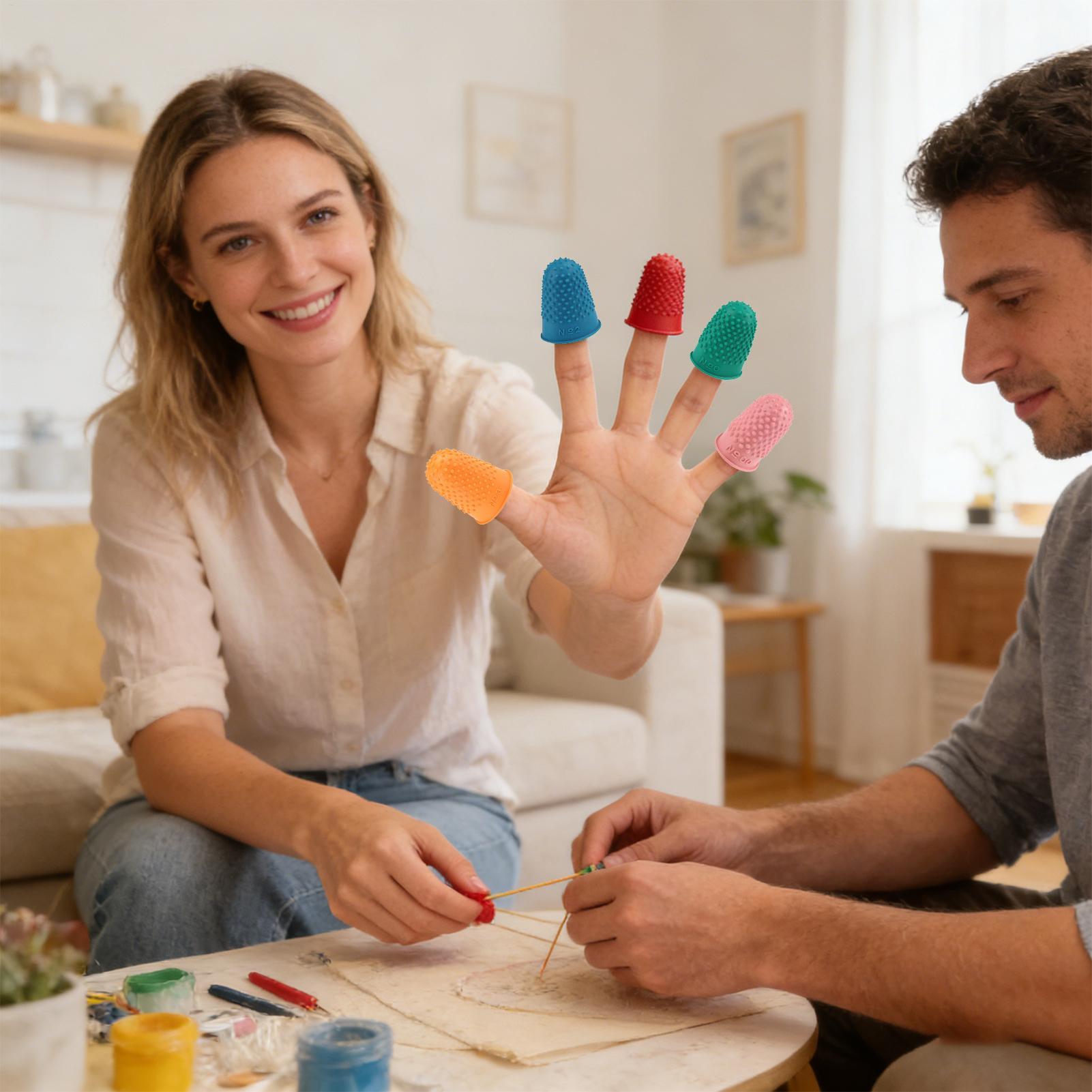Finger Grips Rubber Reusable P - Embroidery Craft incelemesi ve fiyatı