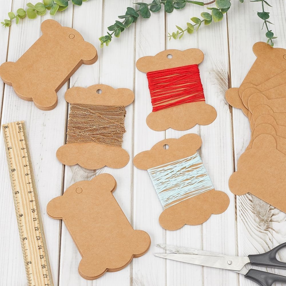 80Pcs Embroidery Thread Cardbo - Organza Ribbon Spool incelemesi ve fiyatı