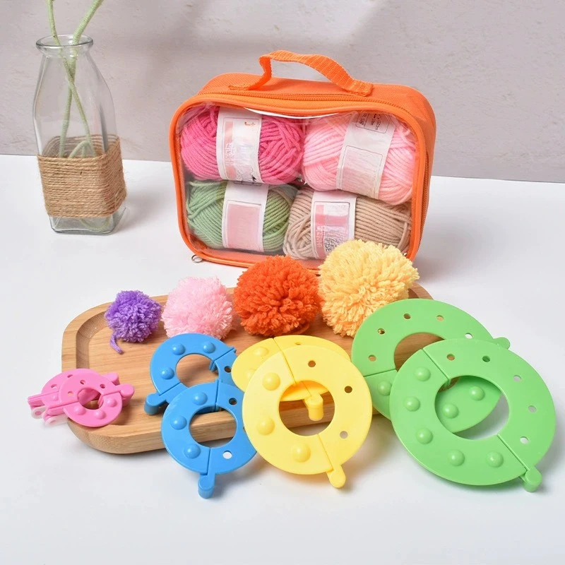 8PCS 4Sizes Fluff Ball Weaver  - Pom Pom Maker Tool incelemesi ve fiyatı