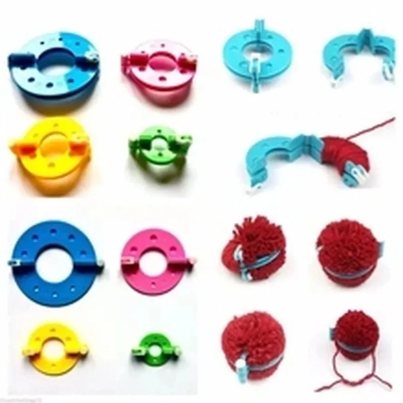 8PCS 4Sizes Fluff Ball Weaver  - Pom Pom Maker Tool incelemesi ve fiyatı