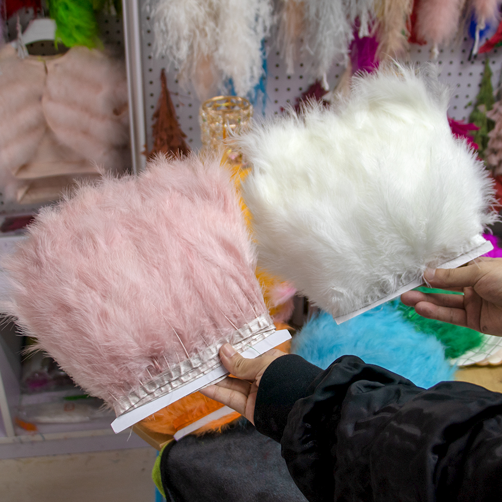 1M Fluffy Turkey Marabou Feath - Feather Trim Marabou incelemesi ve fiyatı