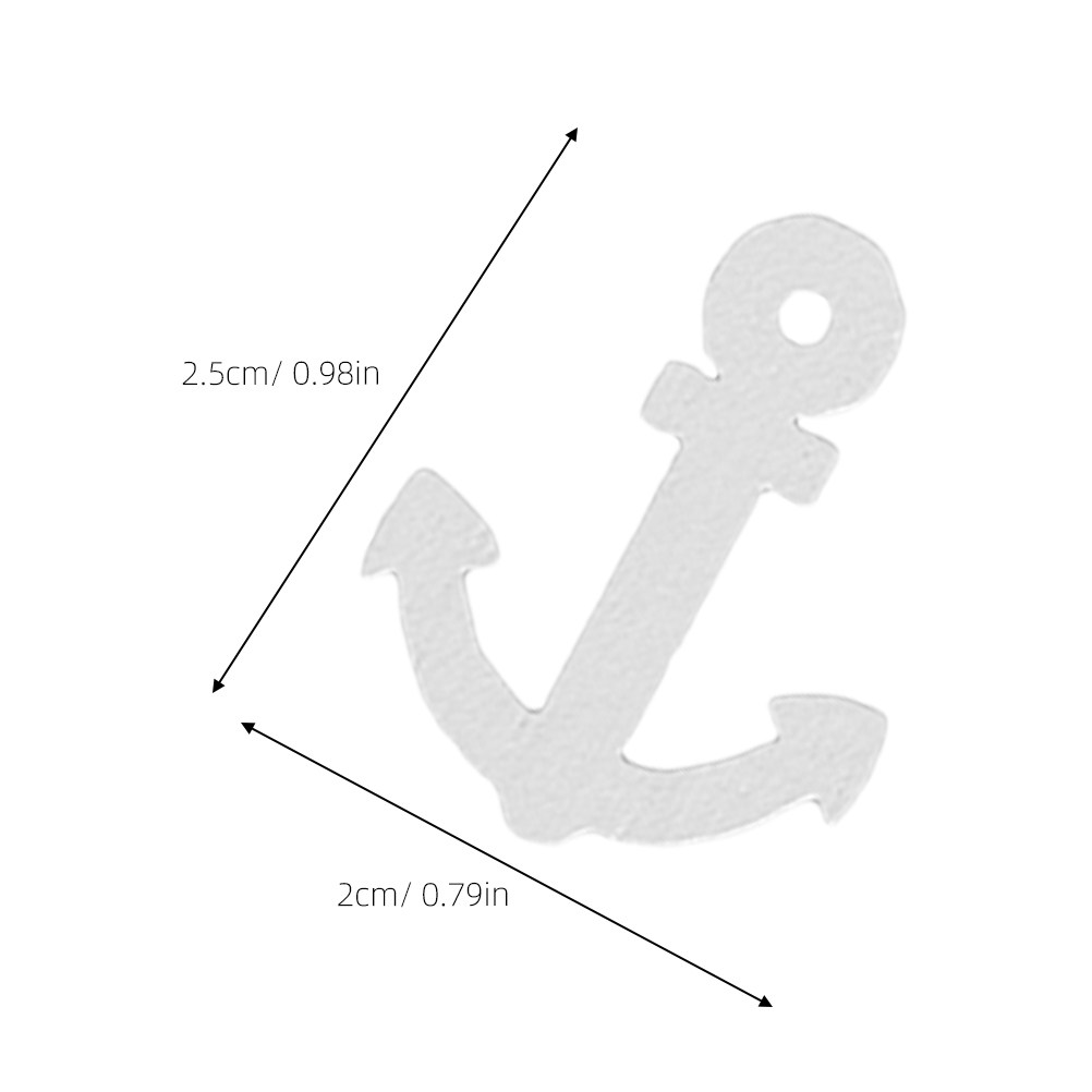 100 Pcs Wooden Anchor Mini Pen - Embellishments For Scrapbooking incelemesi ve fiyatı