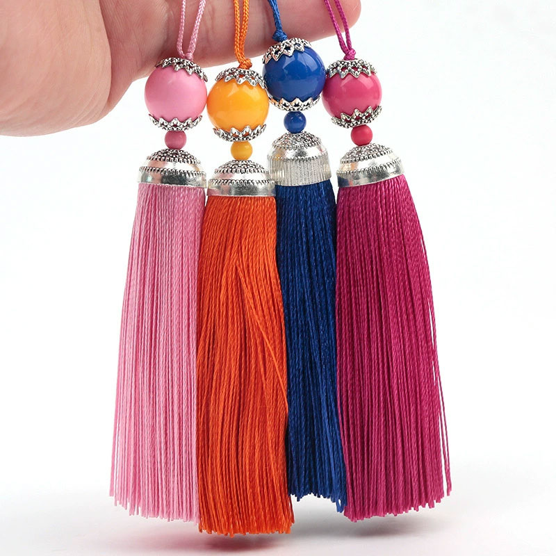 1/3/5pcs Silk Tassel Fringe Br - Beaded Trim Fringe incelemesi ve fiyatı