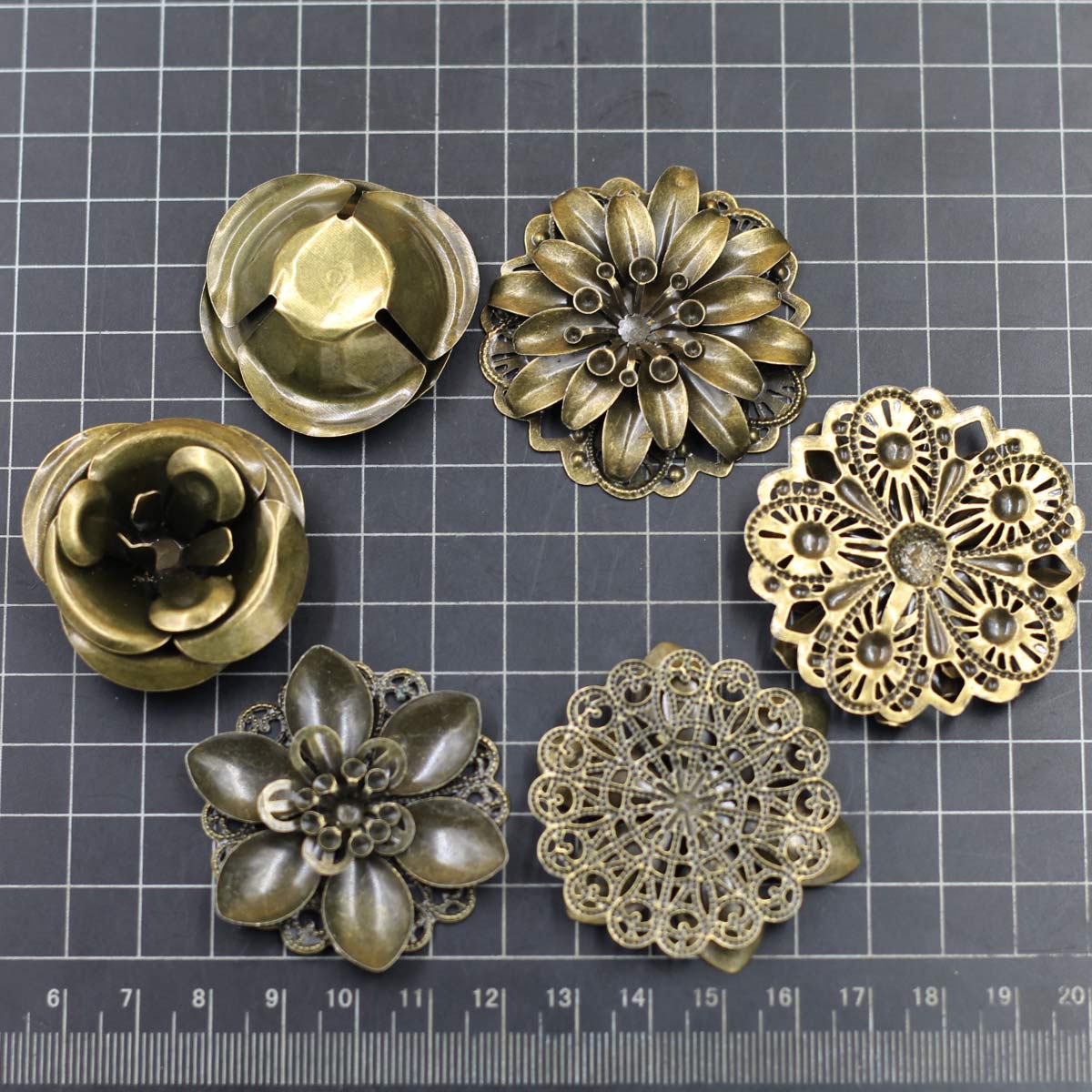 6Pcs Embellishments Combinatio - Craft Embellishment incelemesi ve fiyatı