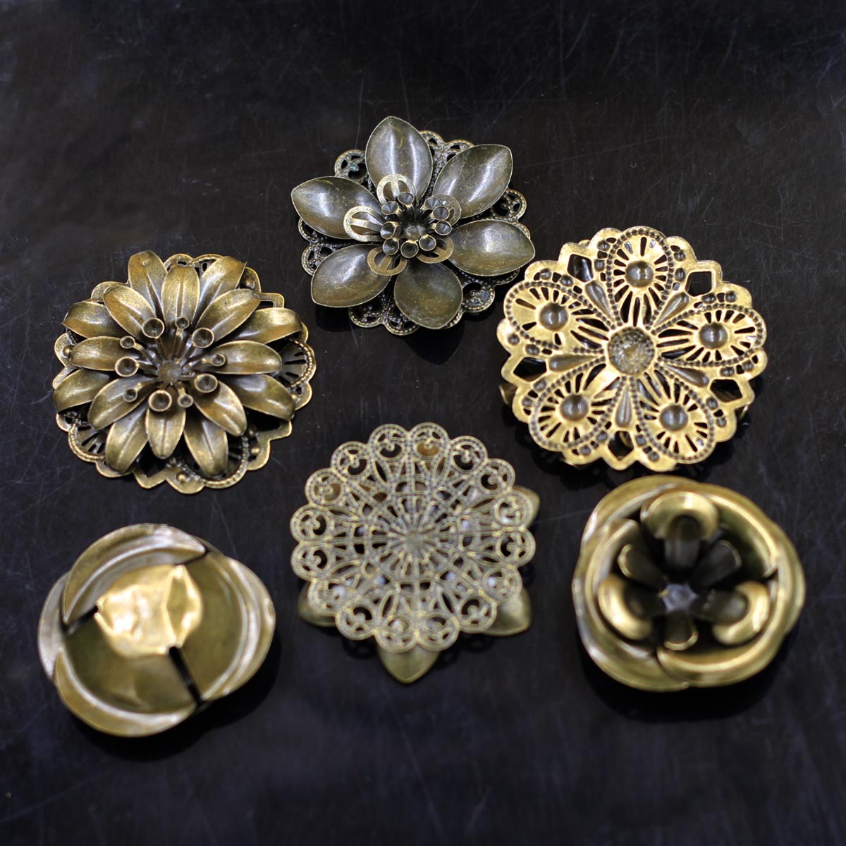 6Pcs Embellishments Combinatio - Craft Embellishment incelemesi ve fiyatı