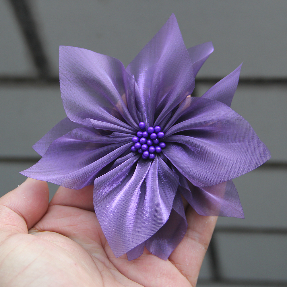 11cm Light Sense Yarn Flower O - Applique Patch Flower incelemesi ve fiyatı