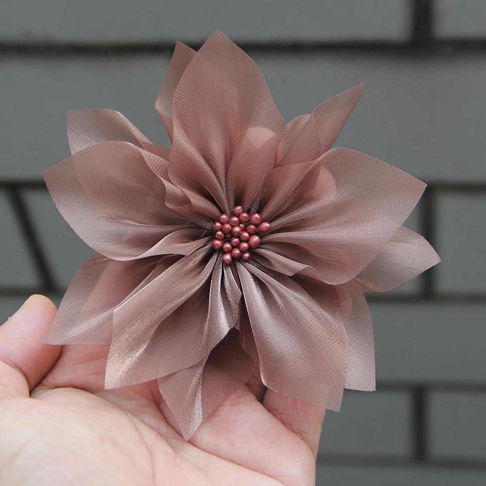 11cm Light Sense Yarn Flower O - Applique Patch Flower incelemesi ve fiyatı