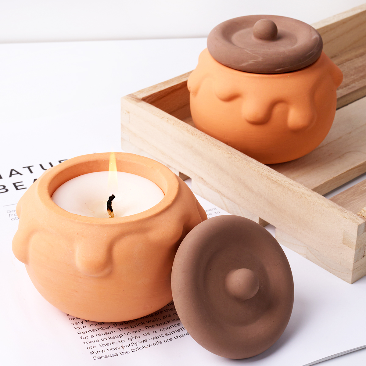 3D Honey Candle Jar Silicone M - Craft Embellishment Storage incelemesi ve fiyatı