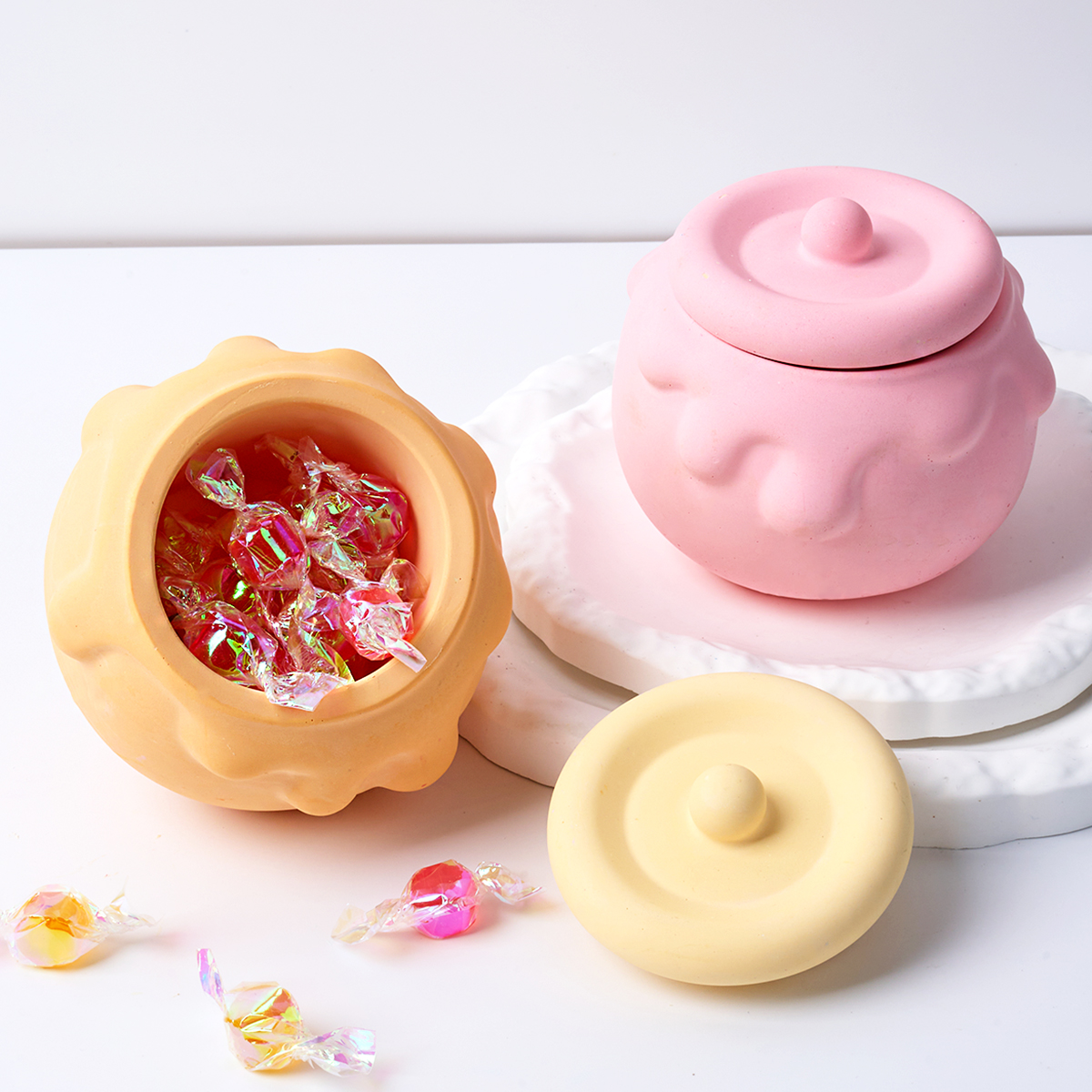 3D Honey Candle Jar Silicone M - Craft Embellishment Storage incelemesi ve fiyatı