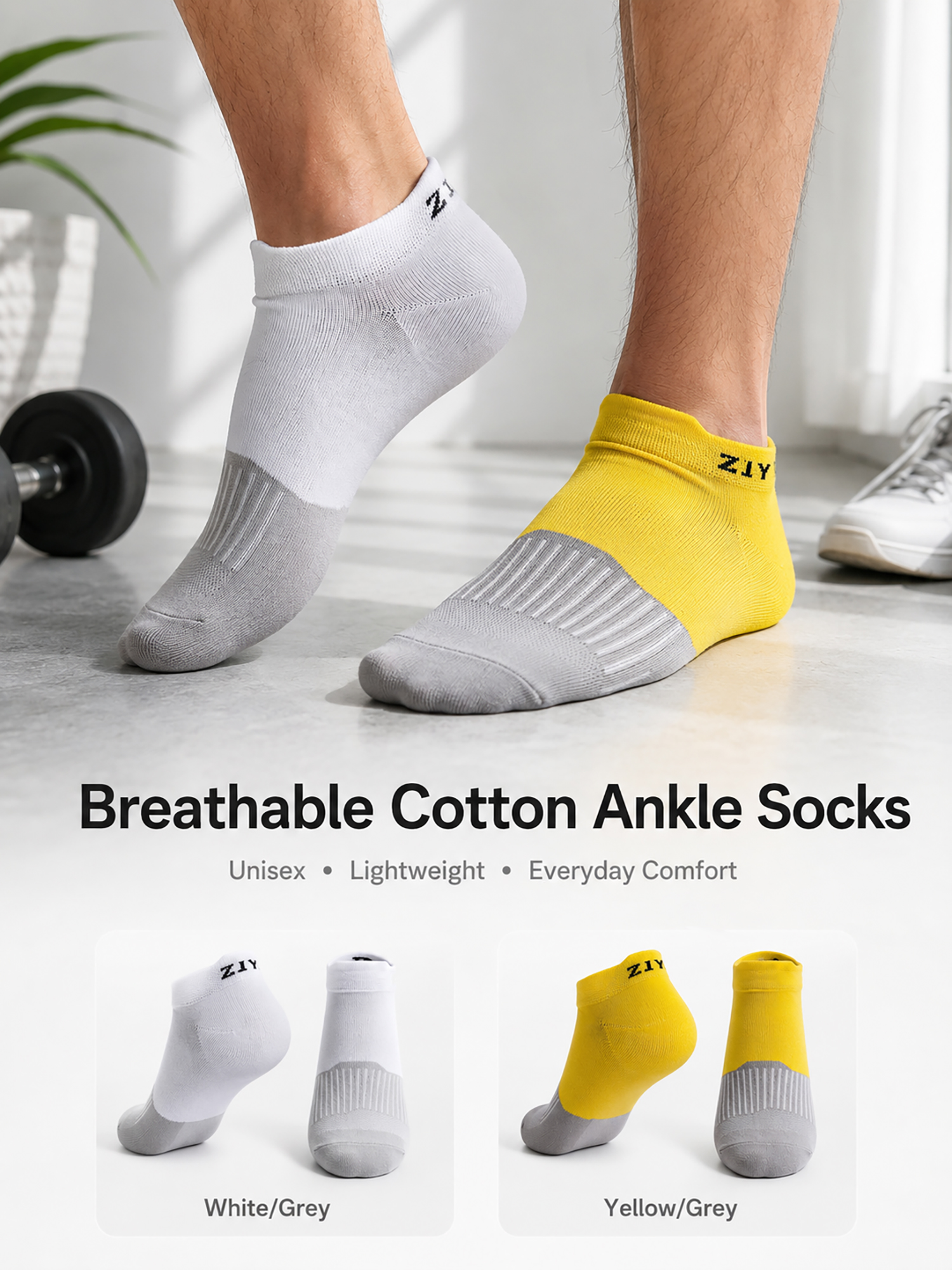 1/4/6Pairs Men's Color Block A - Embellish Knit incelemesi ve fiyatı