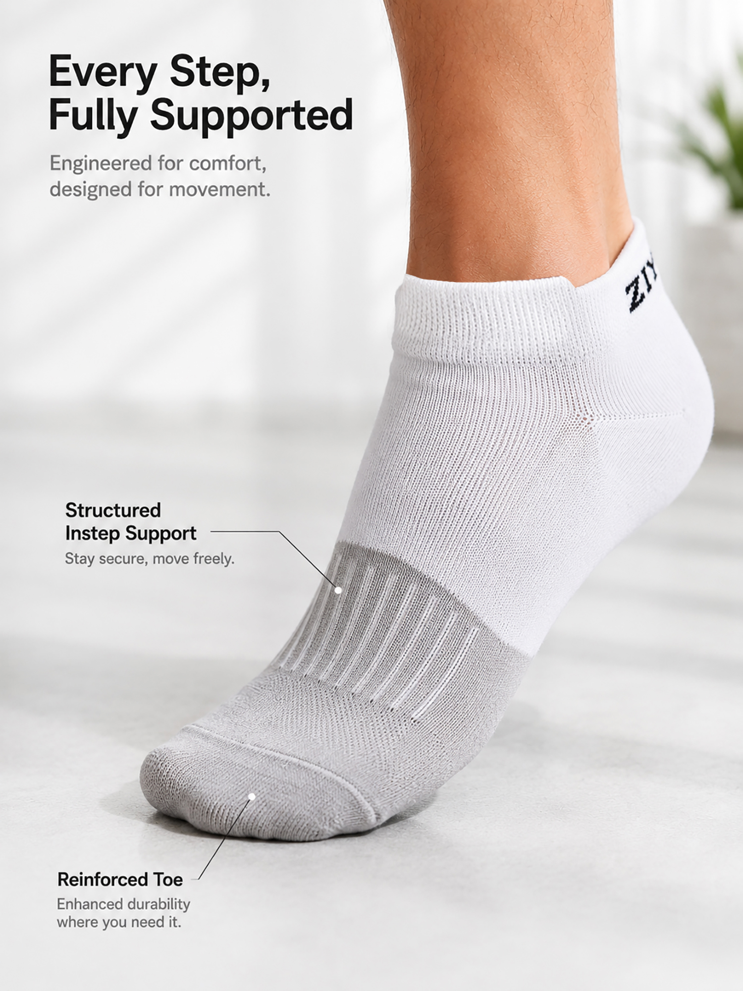 1/4/6Pairs Men's Color Block A - Embellish Knit incelemesi ve fiyatı