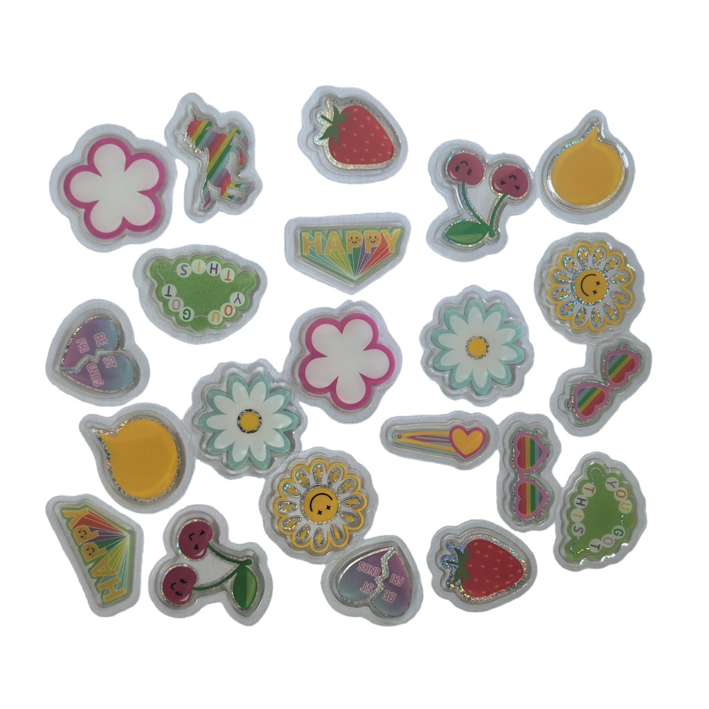 45 Pcs Adorable Epoxy Stickers - Craft Embellishment World incelemesi ve fiyatı