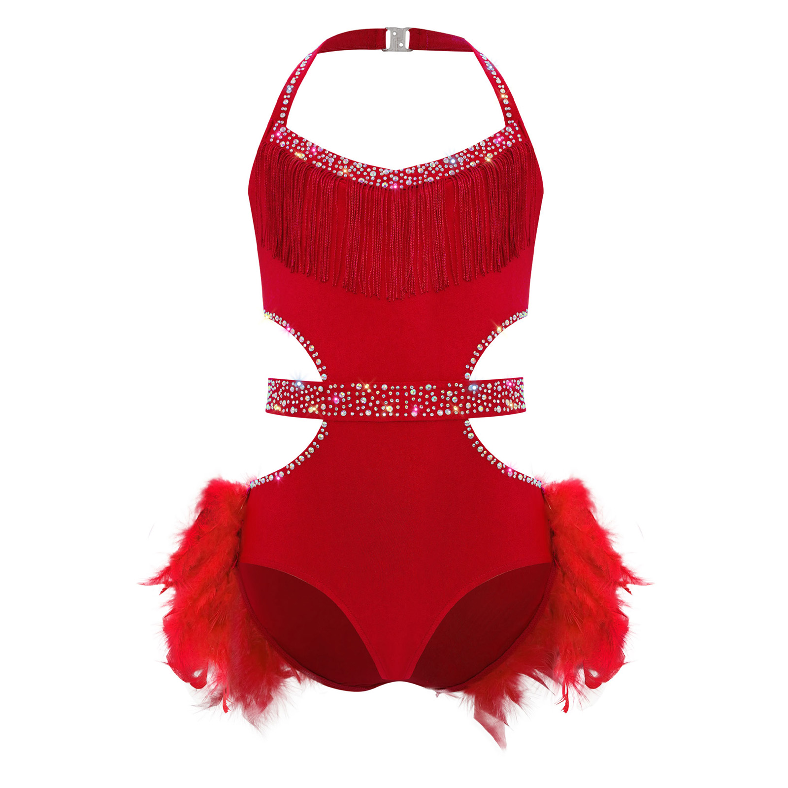 Kids Girls Latin Jazz Dance Co - Rhinestone Banding Trim incelemesi ve fiyatı