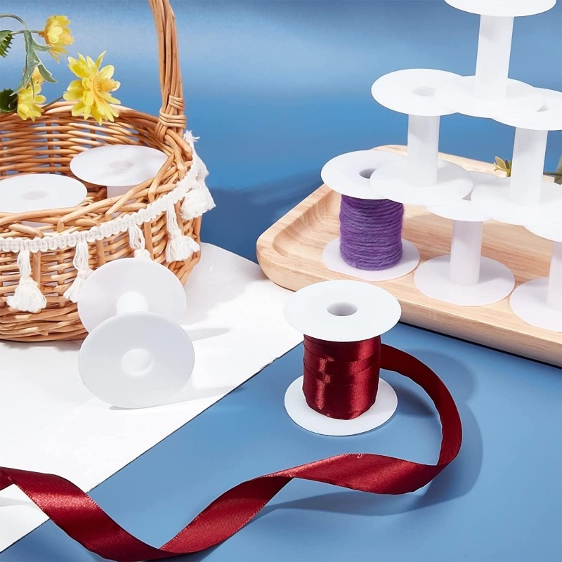20pcs Empty Plastic Spools 2 I - Organza Ribbon Spool incelemesi ve fiyatı