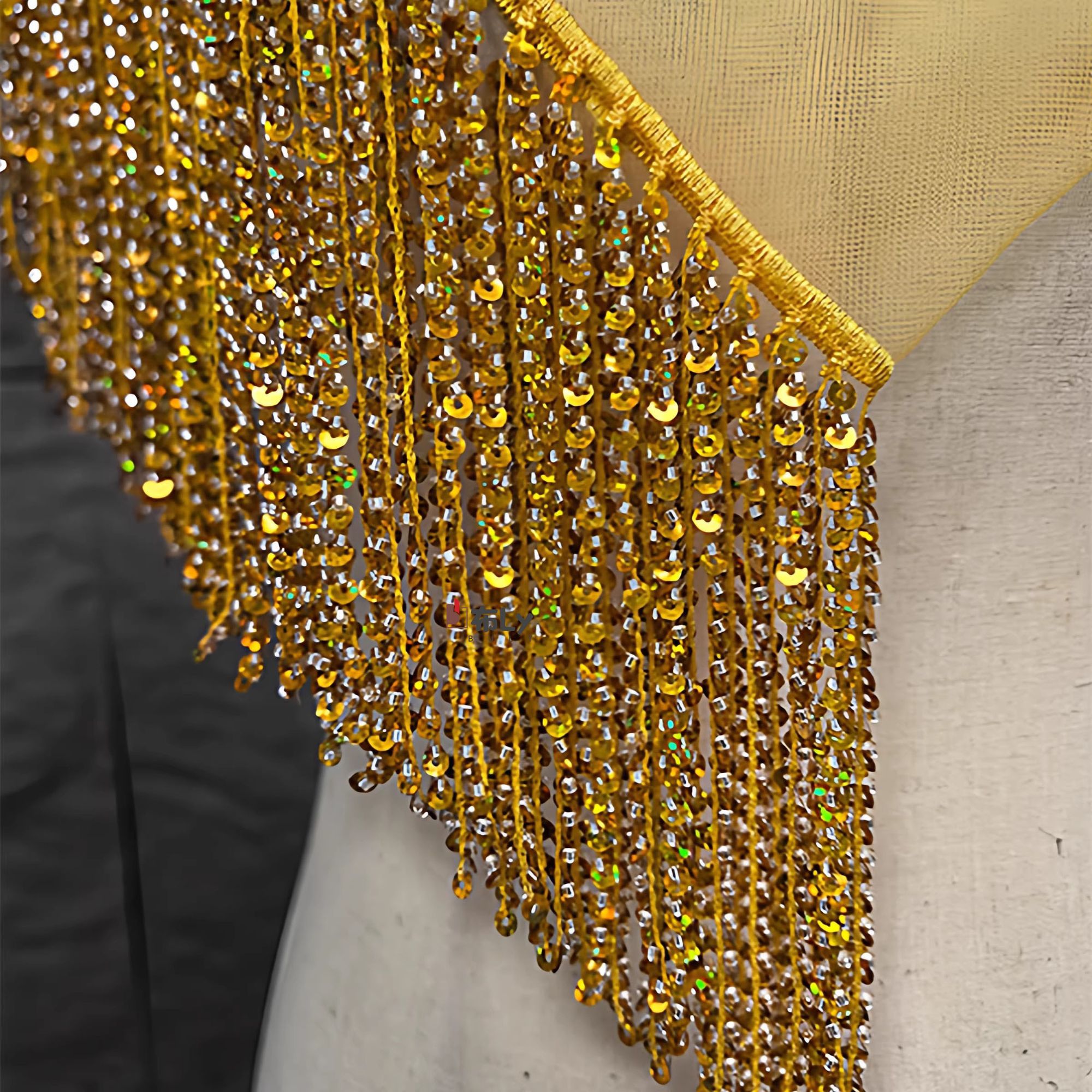 15cm Beaded Sequin Tassel Frin - Beaded Trim Fringe incelemesi ve fiyatı