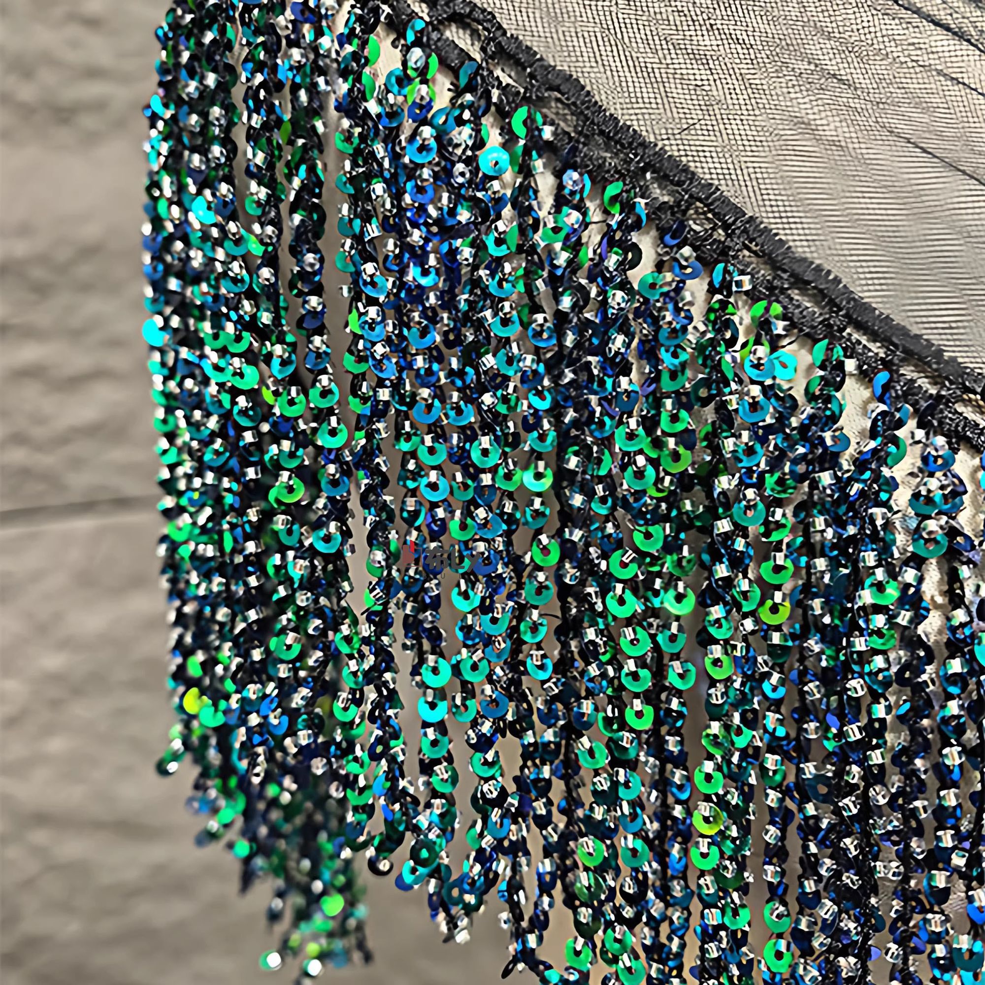 15cm Beaded Sequin Tassel Frin - Beaded Trim Fringe incelemesi ve fiyatı