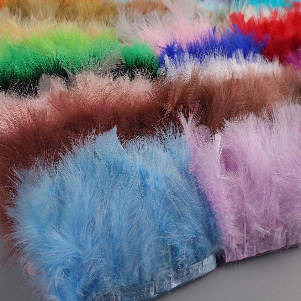 10-15cm Turkey Feathers Trim F - Feather Trim Marabou incelemesi ve fiyatı