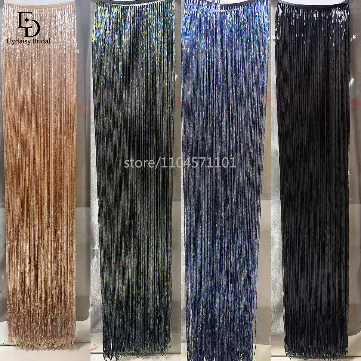 ELYDAISY 1Meter Length Champag - Fringe Ribbon Sewing incelemesi ve fiyatı