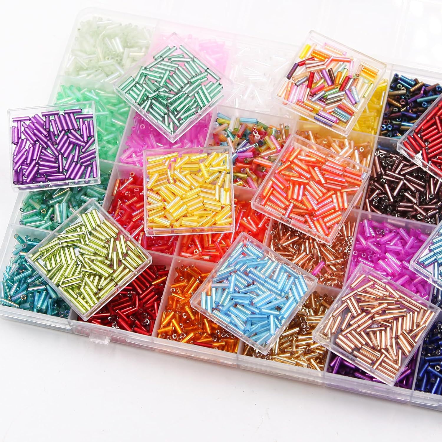 About 6720Pcs/Box 7mm 28 Color - Craft Embellishment Storage incelemesi ve fiyatı