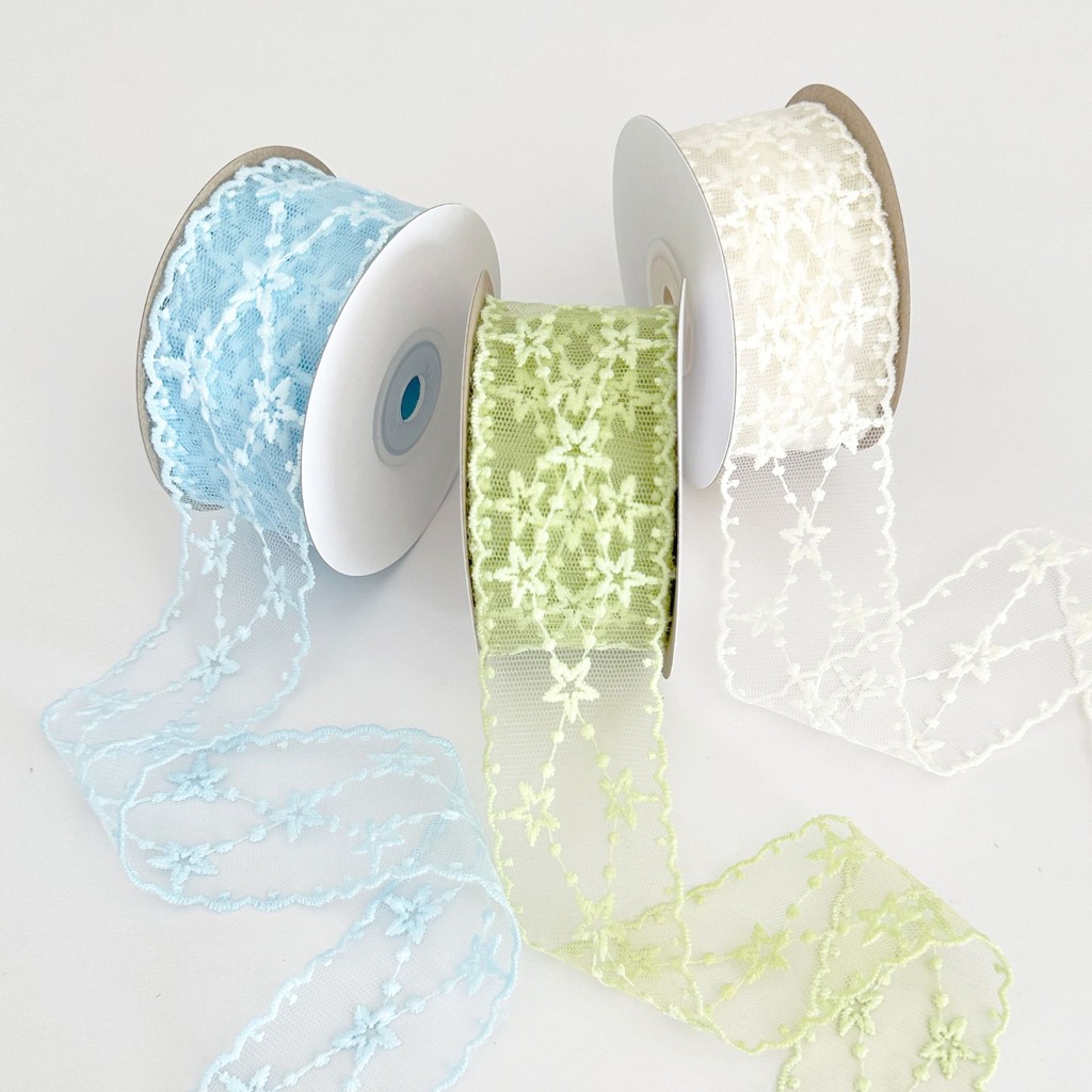 Mesh Lace Trim Ribbon Breathab - Lace Ribbon Trim incelemesi ve fiyatı