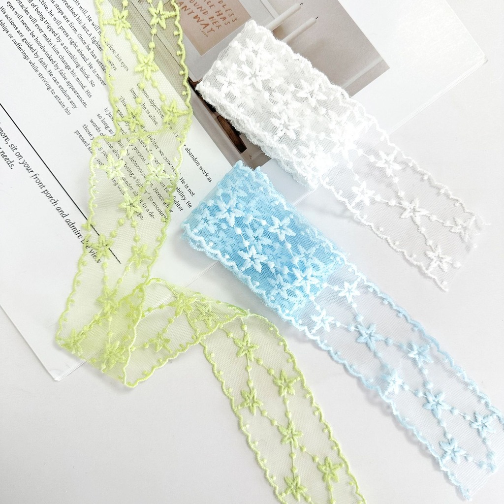 Mesh Lace Trim Ribbon Breathab - Lace Ribbon Trim incelemesi ve fiyatı