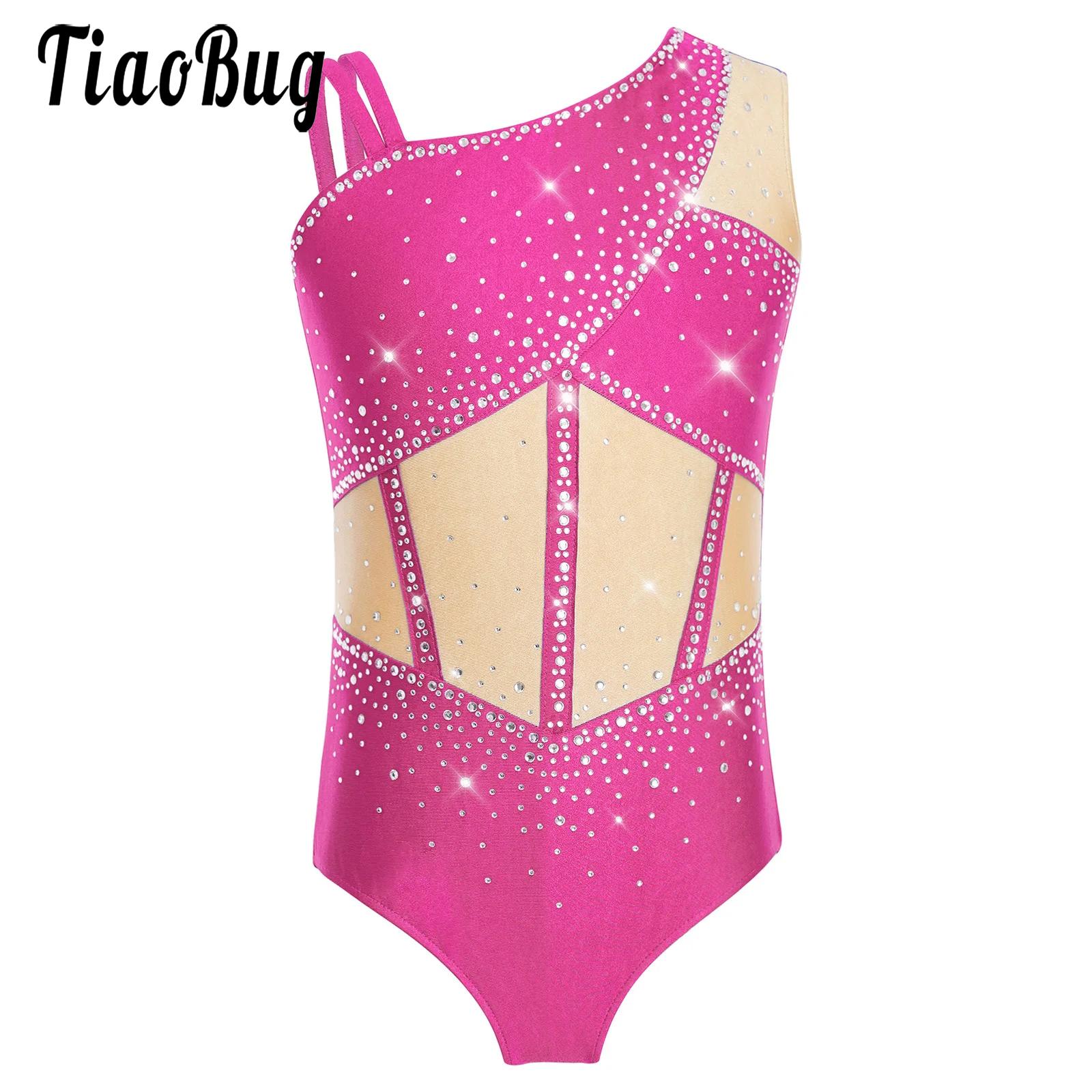 Kid Girls Figure Skating Balle - Rhinestone Banding Trim incelemesi ve fiyatı