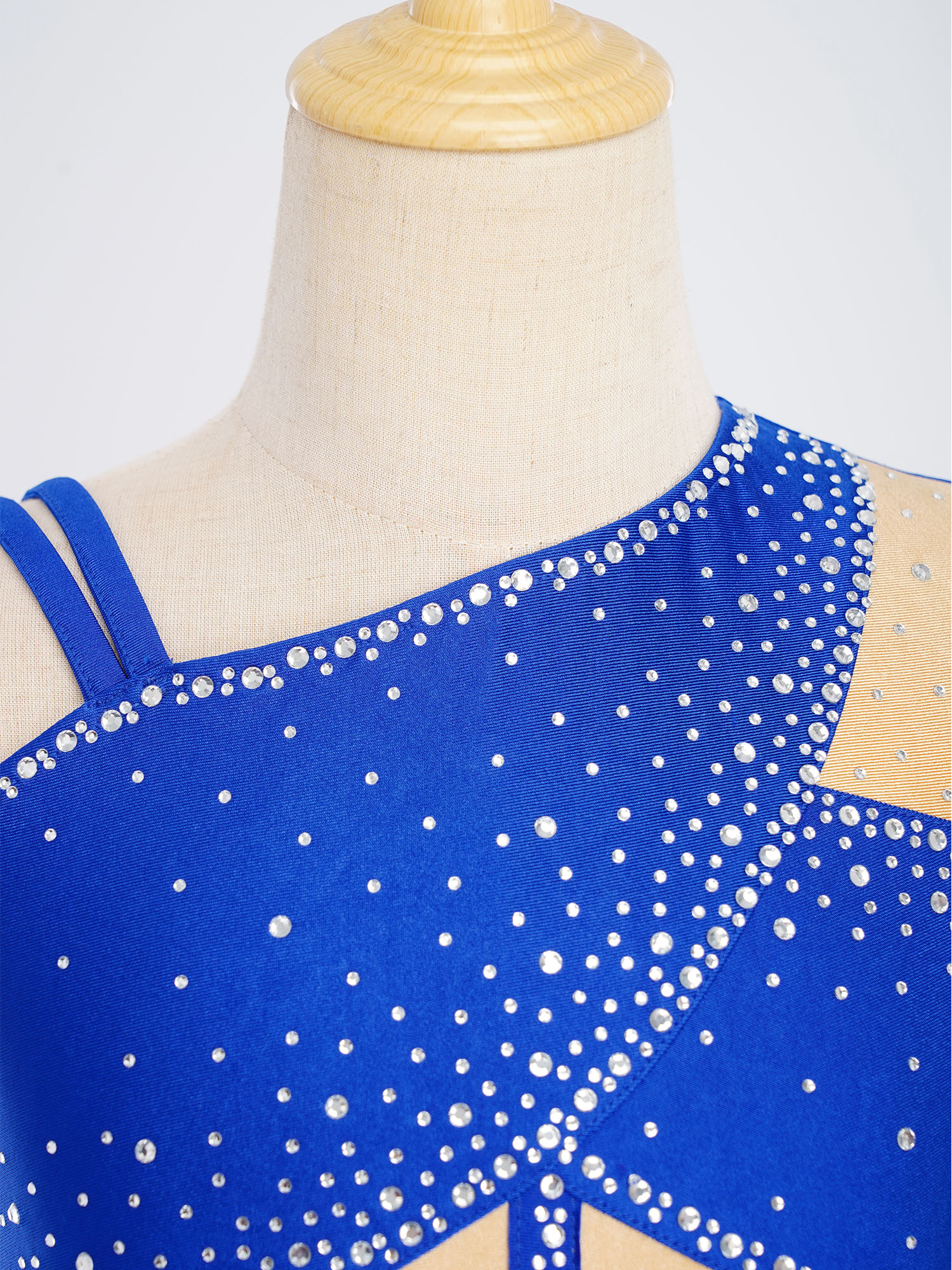 Kid Girls Figure Skating Balle - Rhinestone Banding Trim incelemesi ve fiyatı