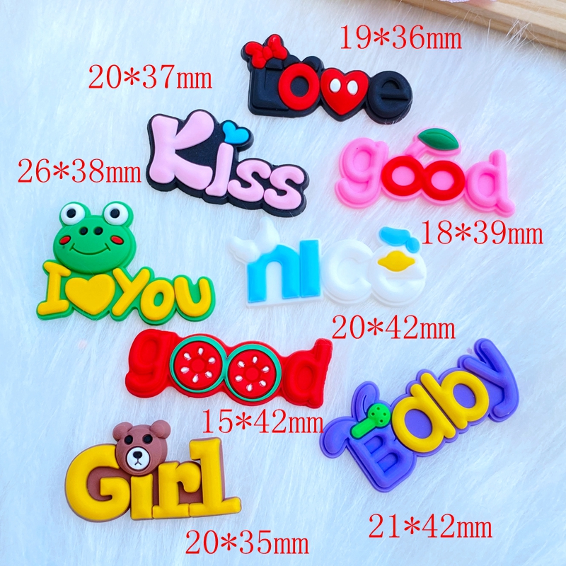 20pcs New Mini Lovely Letters  - Embellishment Glue Craft incelemesi ve fiyatı