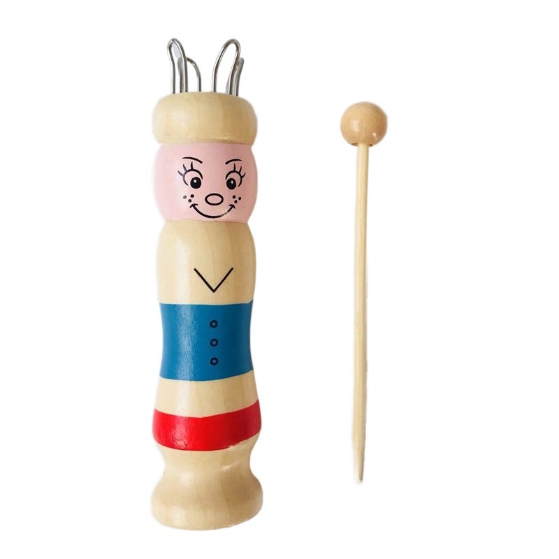 Wooden Doll French Knitter Kid - Pom Pom Maker Tool incelemesi ve fiyatı