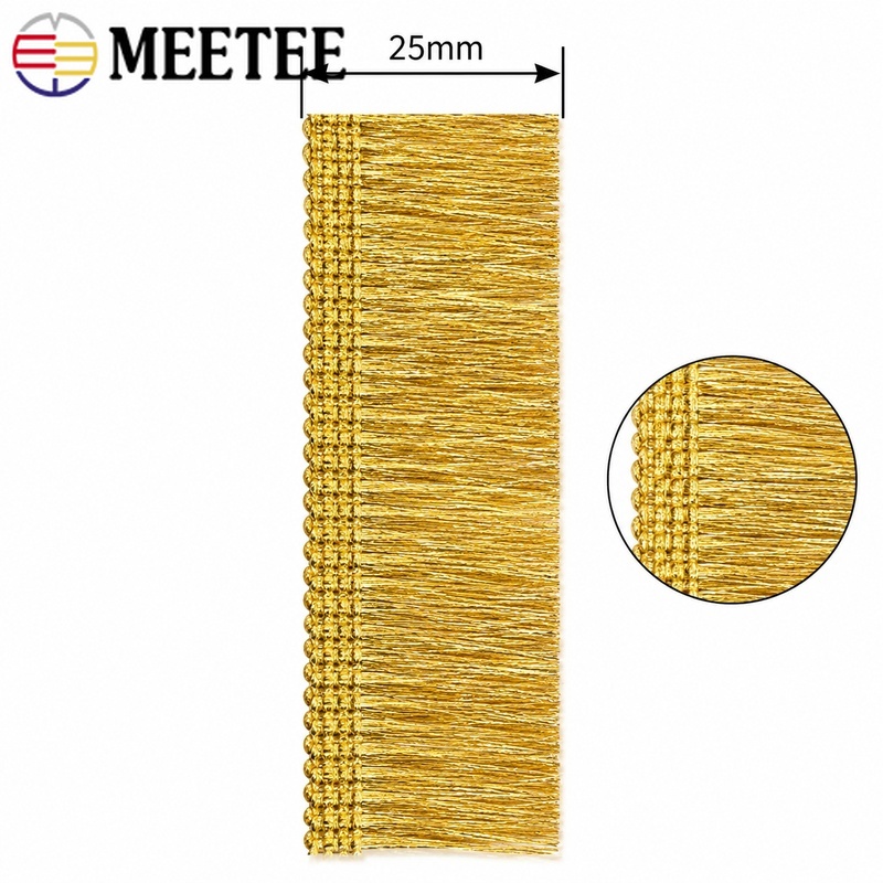 10/20Yards 25mm Polyester Tass - Fringe Ribbon Sewing incelemesi ve fiyatı