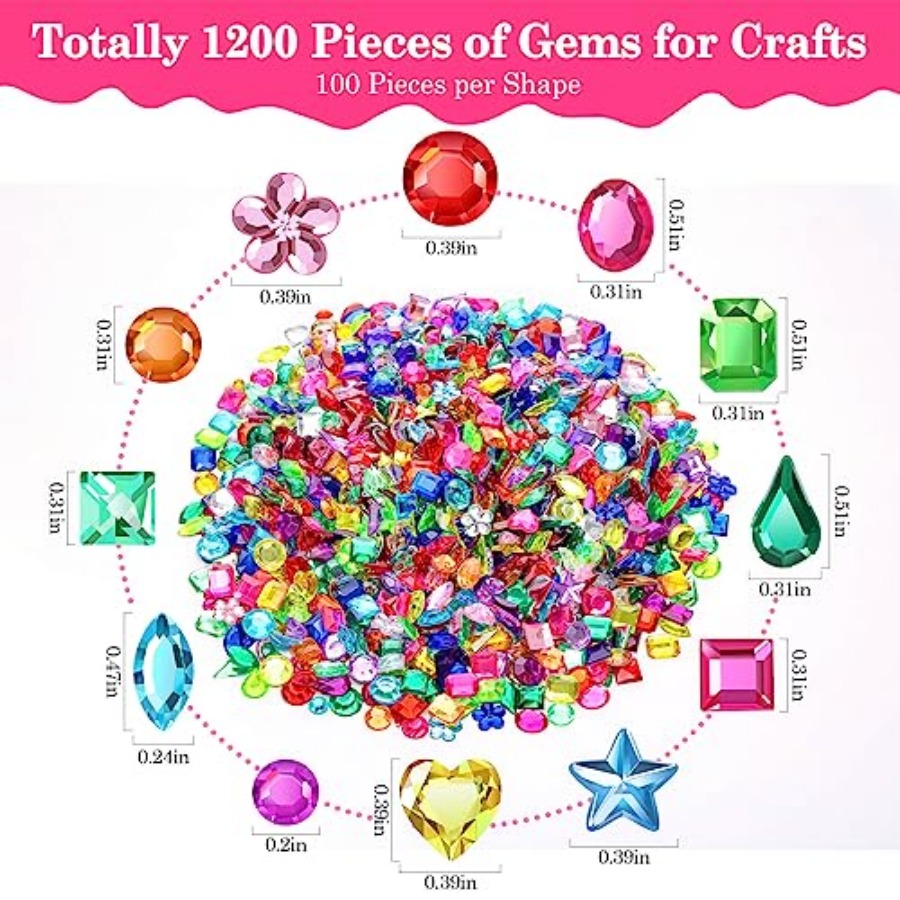 200Pcs Craft Gems with 2Pcs B7 - Embellishment Glue Craft incelemesi ve fiyatı